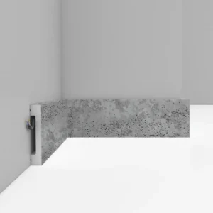 Плинтус молдинг D157-1629 DECOMASTER бетон 66*13*2900 мм