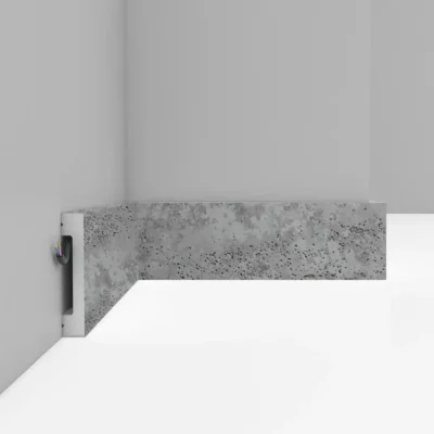 Плинтус молдинг D157-1629 DECOMASTER бетон 66*13*2900 мм