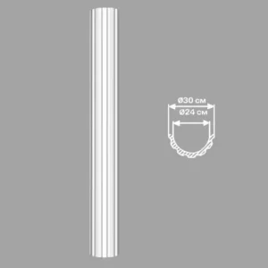Полуколонна 90030Н DECOMASTER 300 мм