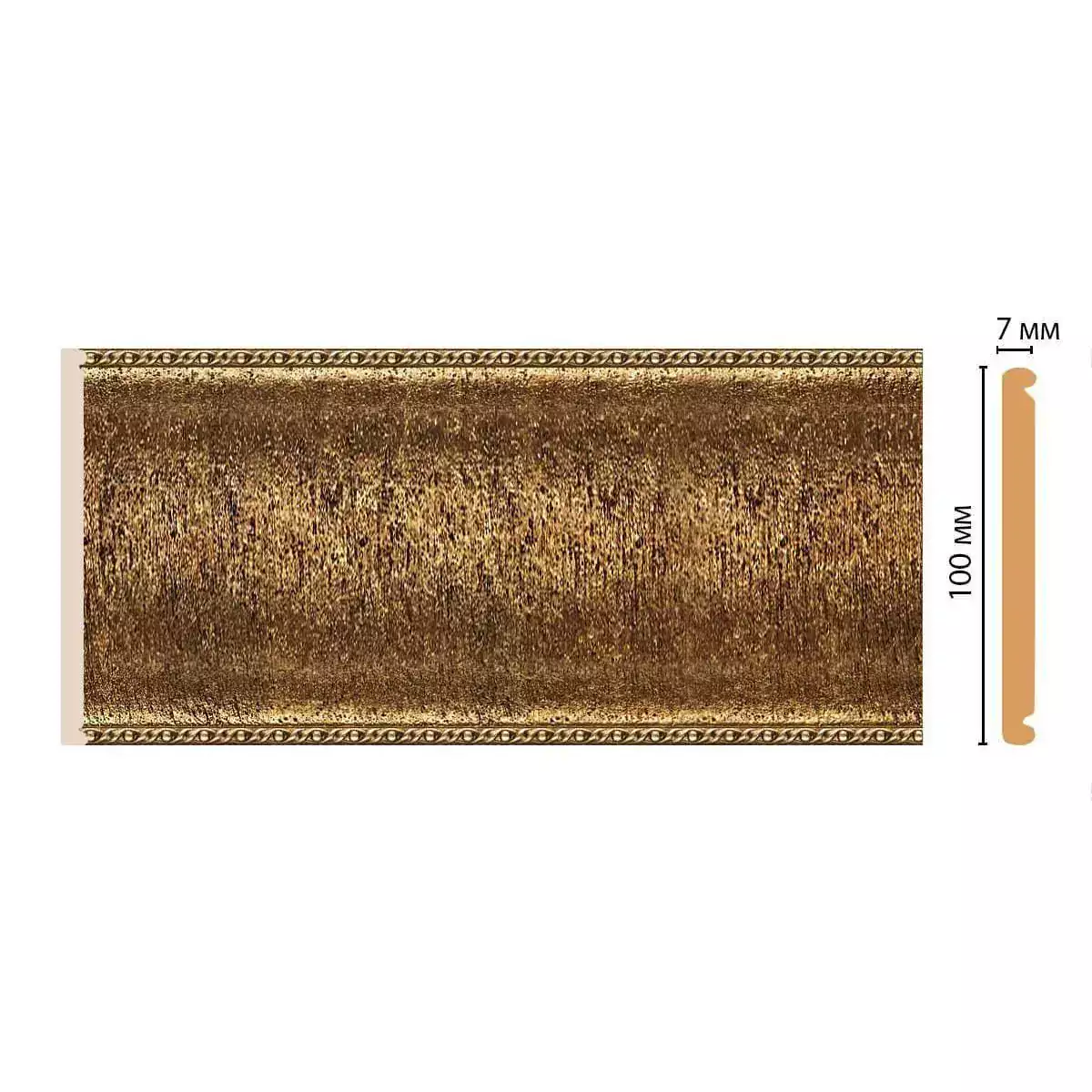 Декоративная панель Decomaster Q10-43 100*7*2400 Декоративная панель Decomaster Q10-43 100*7*2400