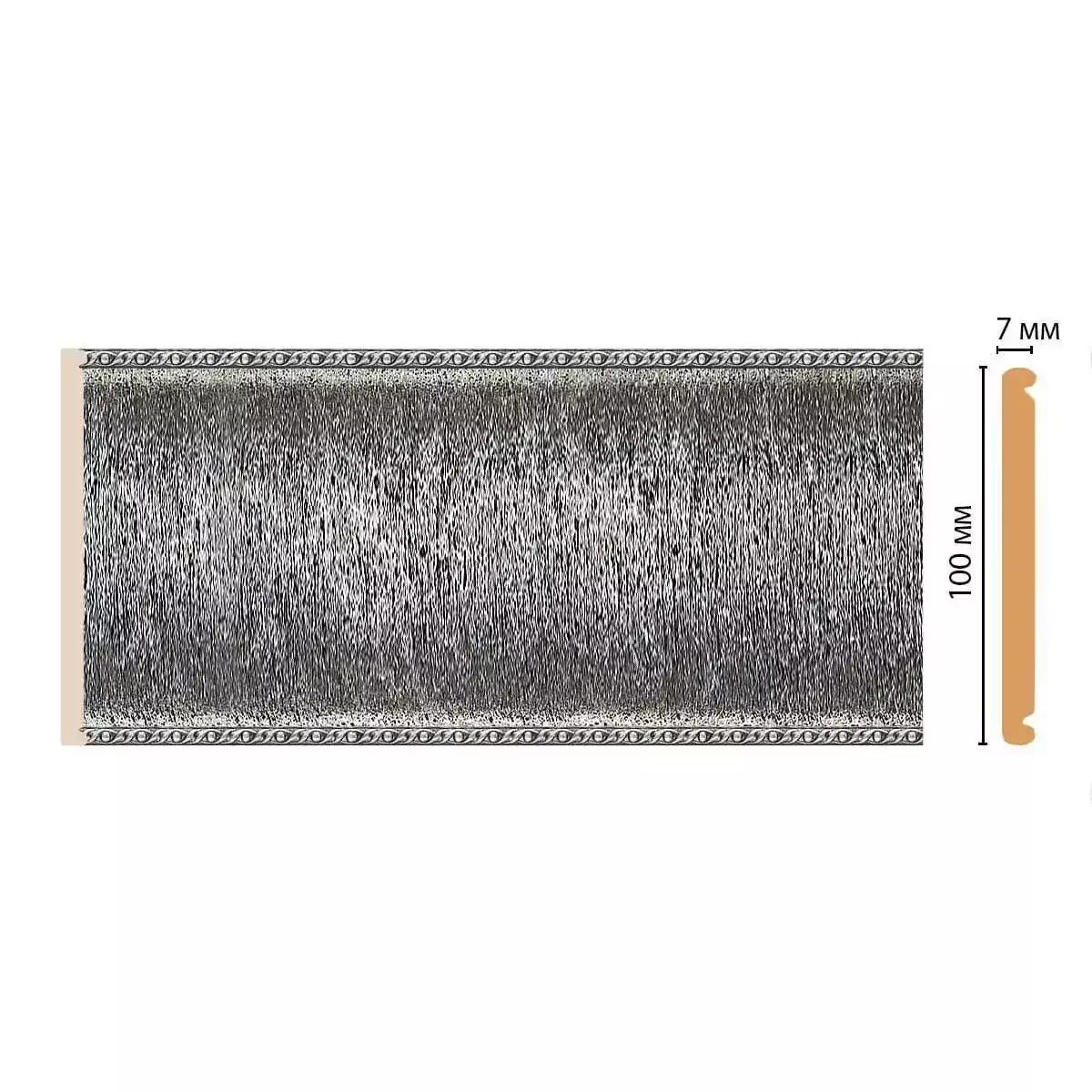 Декоративная панель Decomaster Q10-44 100*7*2400 Декоративная панель Decomaster Q10-44 100*7*2400