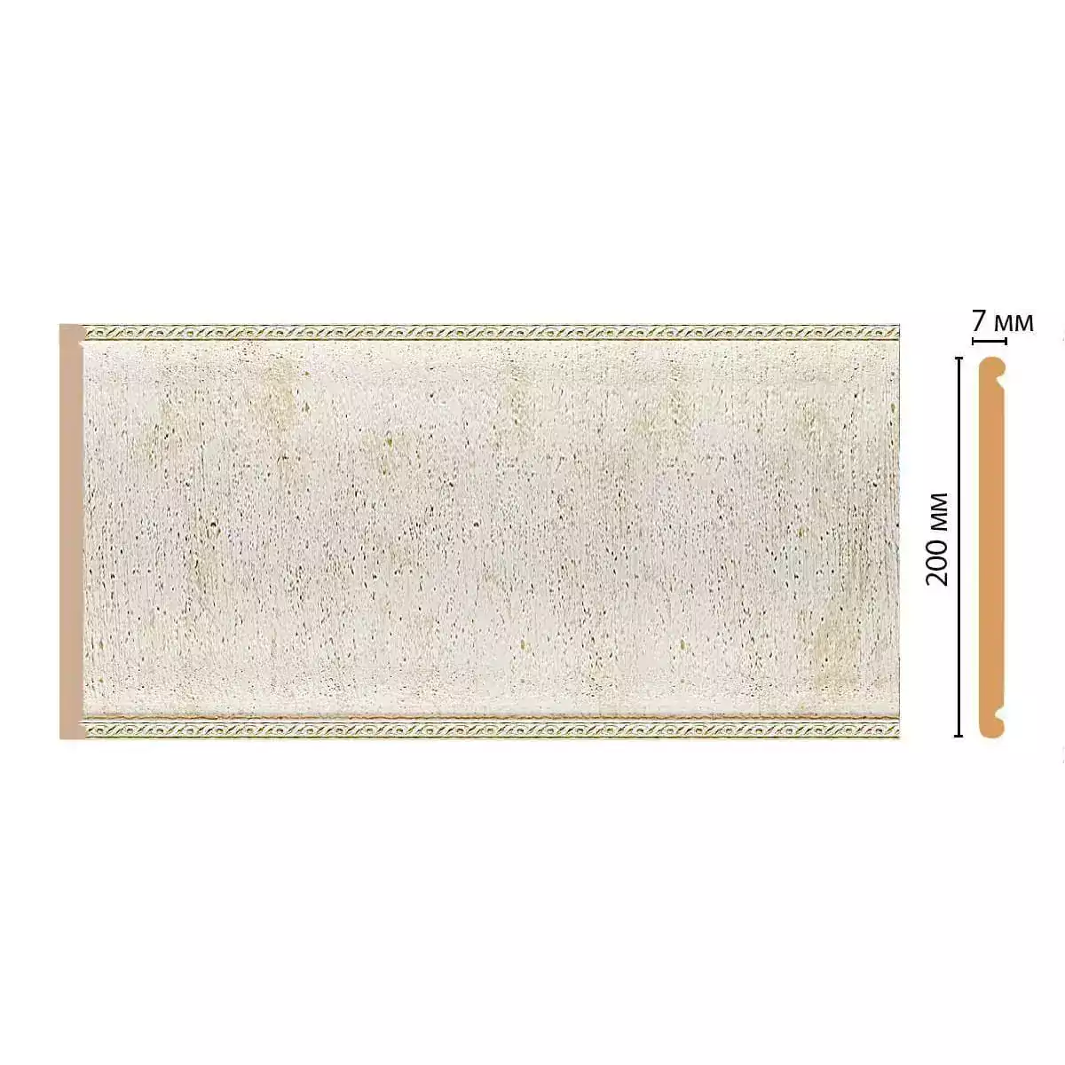 Декоративная панель Decomaster Q20-41 200*7*2400 Декоративная панель Decomaster Q20-41 200*7*2400
