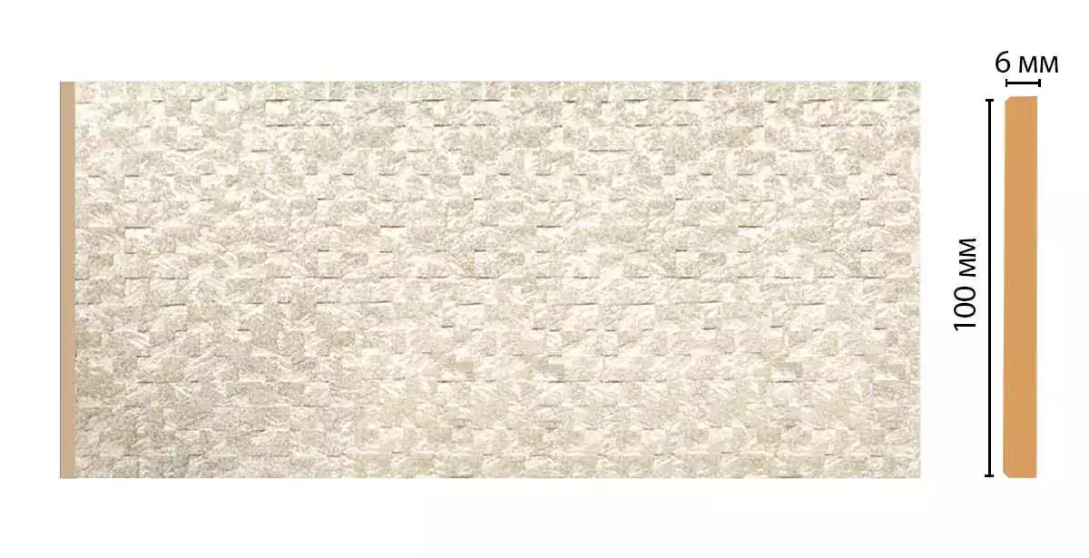 Декоративная панель Decomaster R10-21 100*6*2400мм Декоративная панель Decomaster R10-21 100*6*2400мм