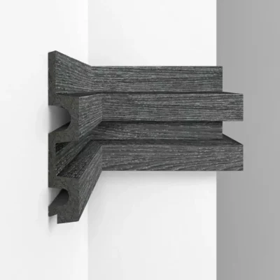 3D панель D302-87  дуб титан DECOMASTER 122*21*2900 мм