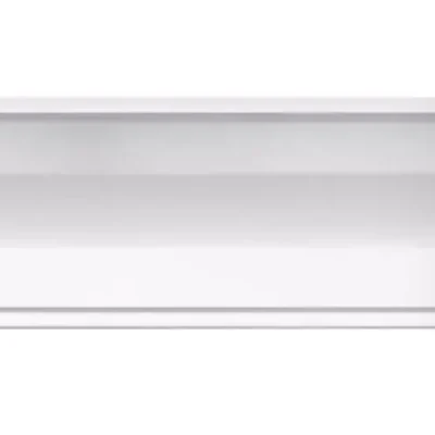 Карниз потолочный D109-114 DECOMASTER белый 43*43*2400 мм