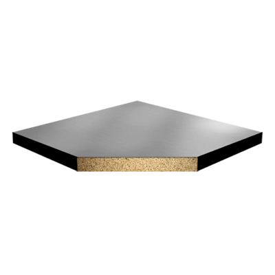Плита фальшпола из ДСП K&R Design W38Al/St