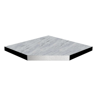 Плита фальшпола из сульфата кальция ГВЛВ (КМ1) K&R Design S38St/PVC ASPECT 2