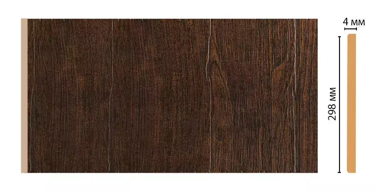 Декоративная панель Decomaster W30-1 298*4*2400 Декоративная панель Decomaster W30-1 298*4*2400