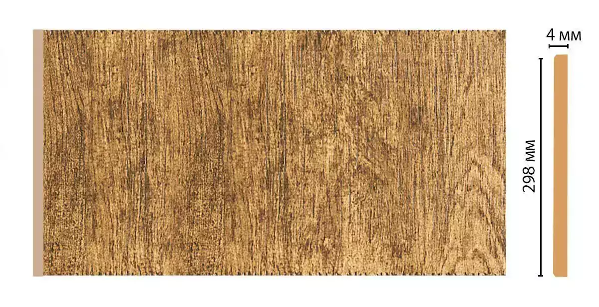 Декоративная панель Decomaster W30-4 298*4*2400 Декоративная панель Decomaster W30-4 298*4*2400