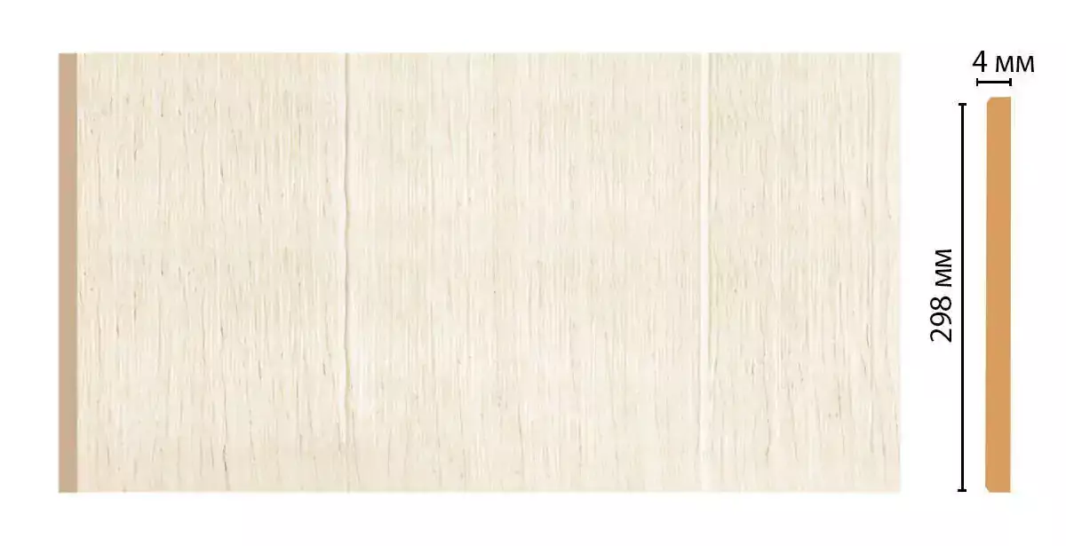 Декоративная панель Decomaster W30-6 298*4*2400 Декоративная панель Decomaster W30-6 298*4*2400
