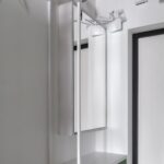 Навесной стеллаж с зеркалом для хранения цвет на выбор ARCHPOLE