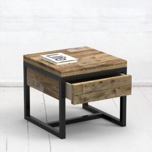 Стол журнальный old drawer доска-коричневая ARCHPOLE