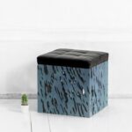 Табурет-светильник naturale soft фанера-винтажный синий ARCHPOLE