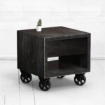 Прикроватная тумба staple оригами фанера-винтажный черный ARCHPOLE
