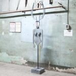 Манекен №1 крошка оливия с рогами винтажный серый ARCHPOLE