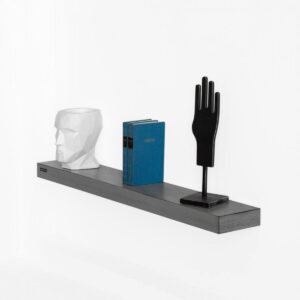 Полка шпион со скрытым монтажом фанера-винтажный серый ARCHPOLE