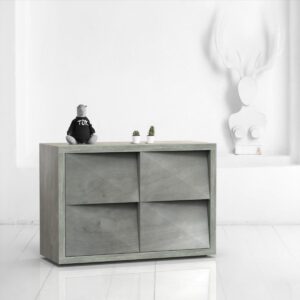 Комод oak фанера-винтажный-серый ARCHPOLE