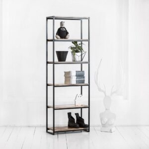 Стеллаж минимализм в цвете жженой березы ARCHPOLE