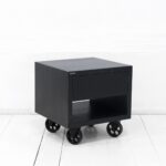 Прикроватная тумба staple s фанера-винтажный черный ARCHPOLE
