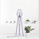 Торшер ракета фиолетовый ARCHPOLE