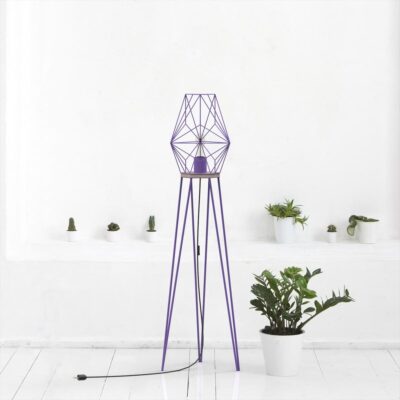 Торшер ракета фиолетовый ARCHPOLE