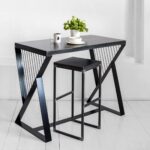 Стол барный сварщик фанера-винтажный черный ARCHPOLE