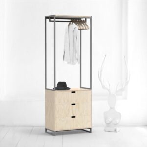 Гардеробный модуль violet с 3 ящиками ARCHPOLE