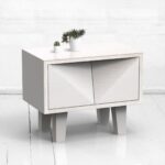Прикроватная тумба mirror oak фанера-винтажный белый ARCHPOLE