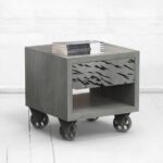 Прикроватная тумба staple naturale фанера-винтажный серый ARCHPOLE