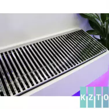 Конвектор отопления Бриз В TURBO Нерж 24V 380х140х3000