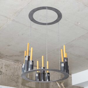 Люстра с 9ю свечами цвет на выбор ARCHPOLE