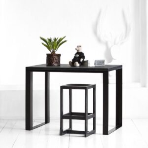 Стол барный metalstripe фанера-винтажный черный ARCHPOLE