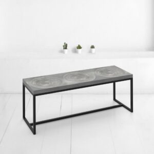 Скамья fullmoon x3 фанера-винтажный серый ARCHPOLE