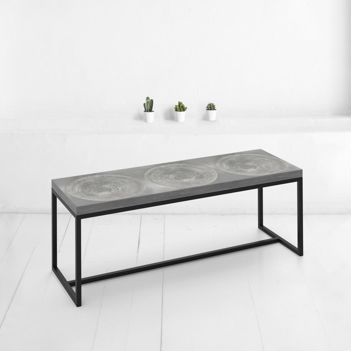 Скамья fullmoon x3 фанера-винтажный серый ARCHPOLE Скамья fullmoon x3 фанера-винтажный серый ARCHPOLE