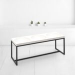 Скамья fullmoon x3 фанера-винтажный белый ARCHPOLE