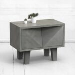 Прикроватная тумба mirror oak фанера-винтажный серый ARCHPOLE