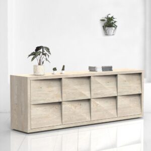 Комод oak дуб-белый ARCHPOLE