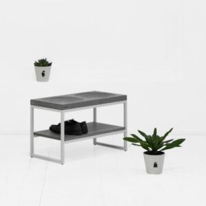 Скамья минимализм x2 fullmoon фанера-винтажный серый ARCHPOLE