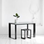 Стол рабочий metalstripe фанера-винтажный серый ARCHPOLE