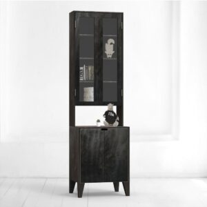 Сервант гоголь фанера-винтажный черный ARCHPOLE