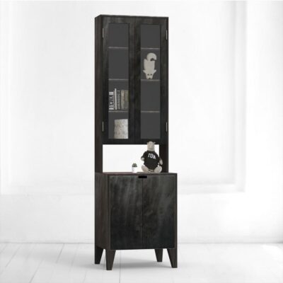 Сервант гоголь фанера-винтажный черный ARCHPOLE