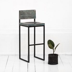 Барный стул fullmoon в синем цвете ARCHPOLE