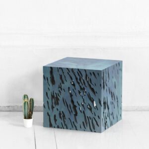Табурет-светильник naturale фанера-винтажный синий ARCHPOLE