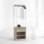 Гардеробный модуль x дуб с ящиком и открытыми полками ARCHPOLE
