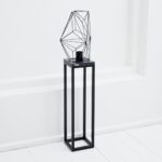 Тумба минимализм 200х200 h-750мм фанера-винтажный черный ARCHPOLE