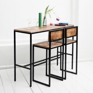 Барный стол flatmoon 1200х400мм h 900мм фанера-жжение ARCHPOLE