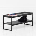 Скамья минимализм x3 fullmoon фанера-винтажный черный ARCHPOLE