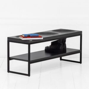 Скамья минимализм x3 fullmoon фанера-винтажный черный ARCHPOLE