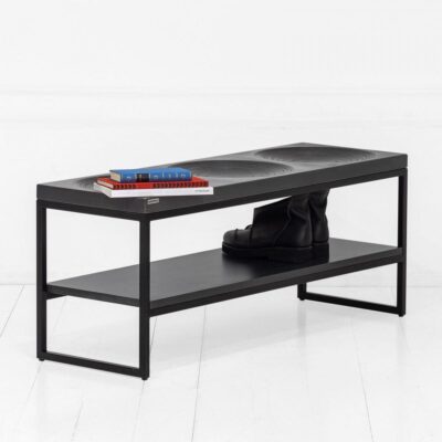 Скамья минимализм x3 fullmoon фанера-винтажный черный ARCHPOLE