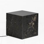 Табурет-светильник naturale фанера-винтажный черный ARCHPOLE